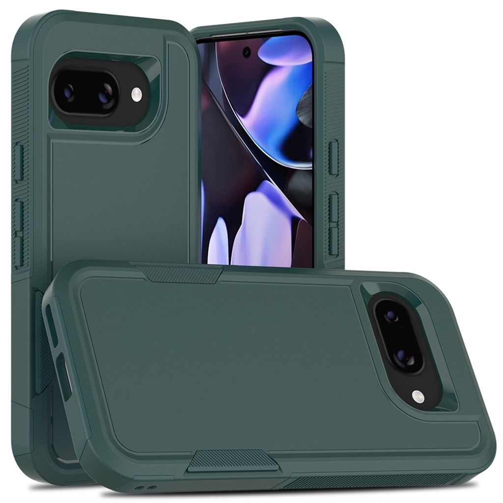 Google Pixel 9a Shockproof Case - Dark Green — Google