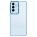 Samsung Galaxy A27 5G Case Electroplated Camera Frame - Transparent Blue — Samsung