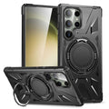 Samsung Galaxy S24 Ultra smartphone case with a stand - Black