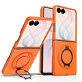 Samsung Galaxy Z Flip8 MagSafe Case with Ring Stand - Orange — Samsung