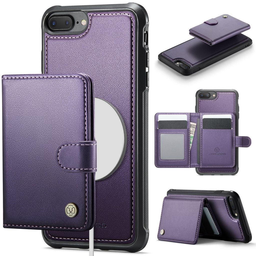 JEEHOOD iPhone 7 Plus / 8 Plus Case with MagSafe - Purple