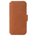 Krusell Leather PhoneWallet for Samsung Galaxy S22 Plus 5G - Cognac — Krusell