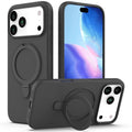iPhone 17 Pro MagSafe Kickstand Case – Black