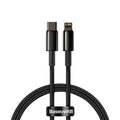 Baseus USB-C to Lightning cable 20W PD, 1m - Black — Baseus