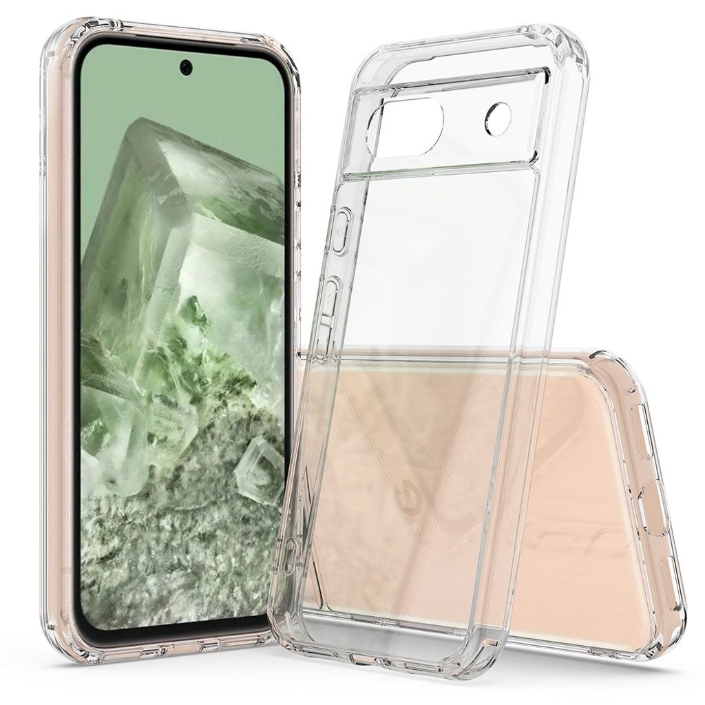 Google Pixel 8a Scratch-Resistant Case - Transparent — Google