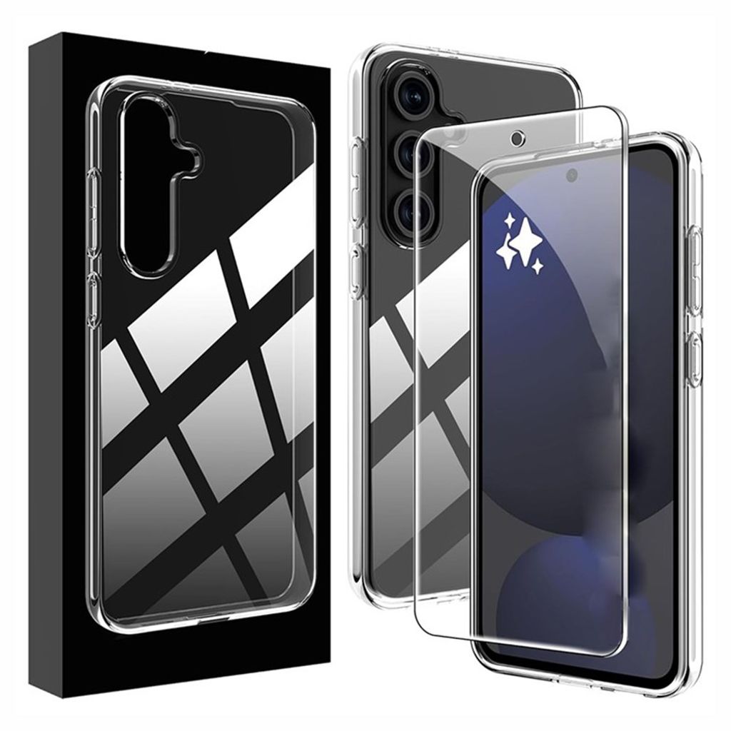 Samsung Galaxy A17 5G Case + Screen protector - Transparent