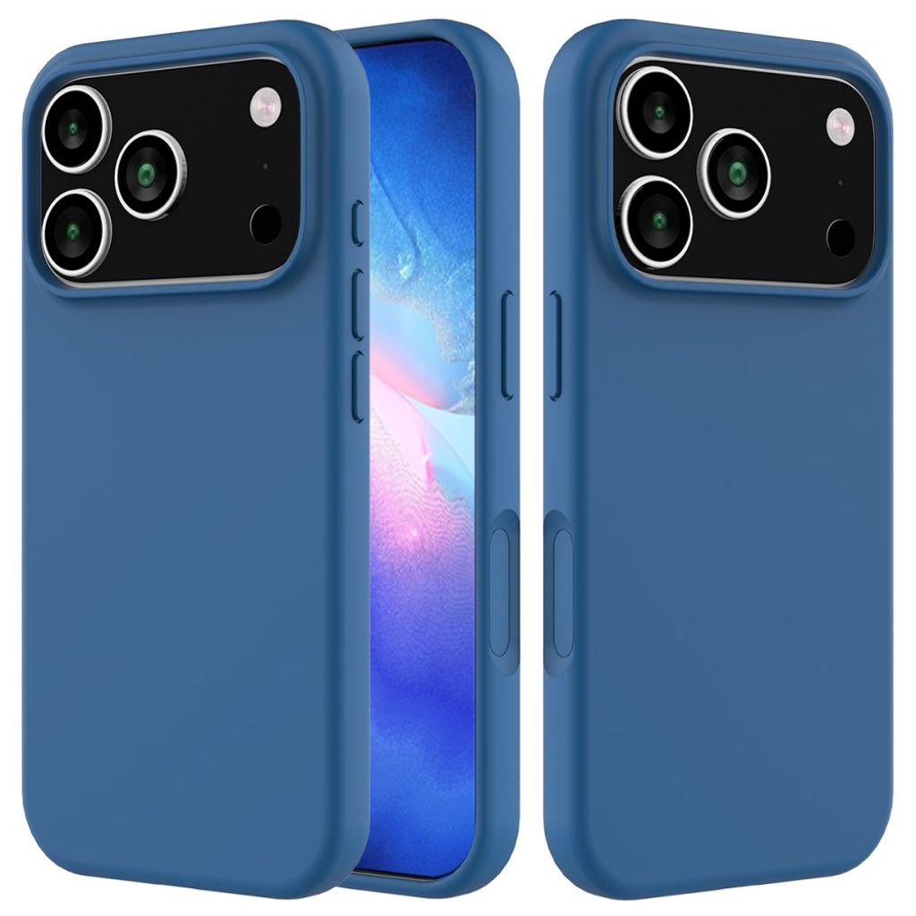iPhone 17 Pro Silicone Phone Case - Blue