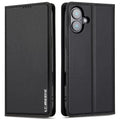 LC.IMEEKE iPhone 17 Wallet Cover - Black