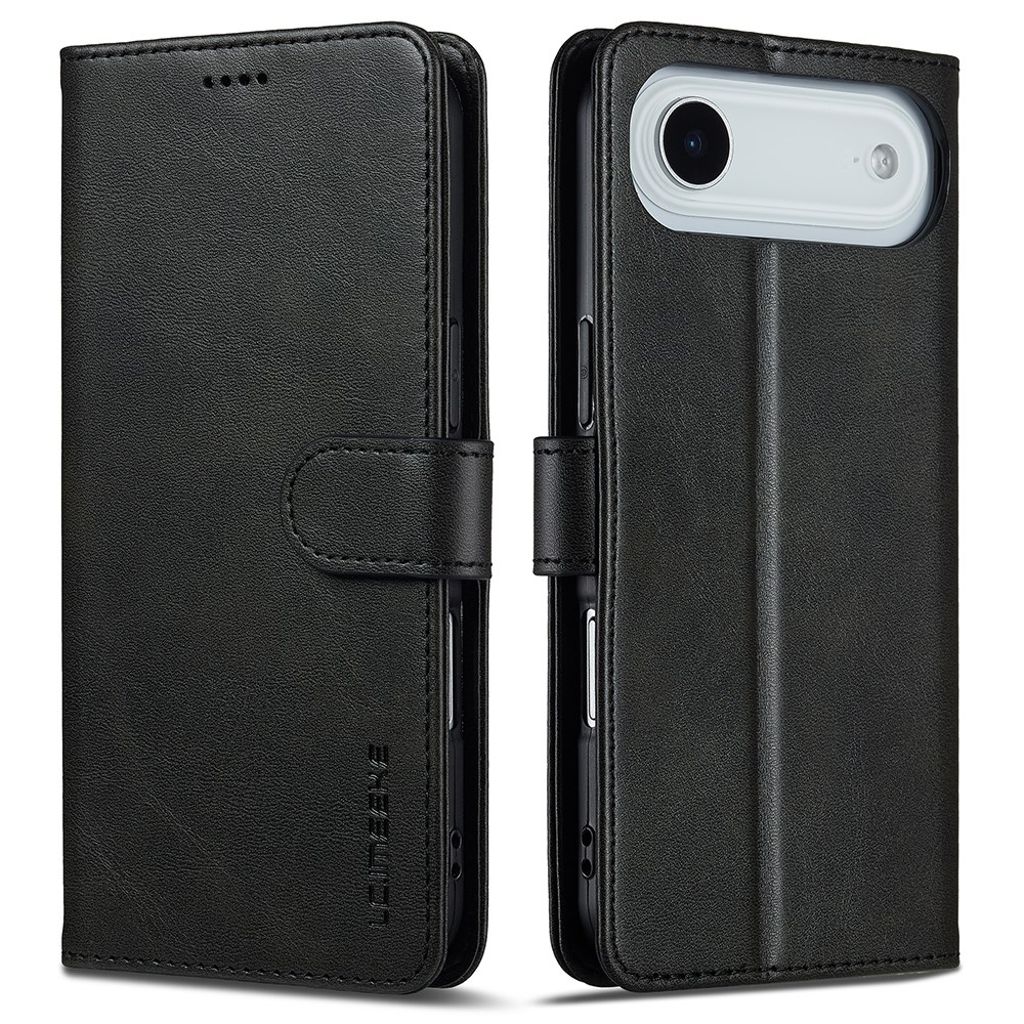 LC.IMEEKE iPhone Air Wallet Cover with Stand - Black