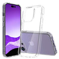 iPhone 14 Pro Hard Acrylic Back + Soft TPU Case - Transparent — Övrigt