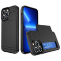 iPhone 14 Plus Case with card slot - Black — Övrigt