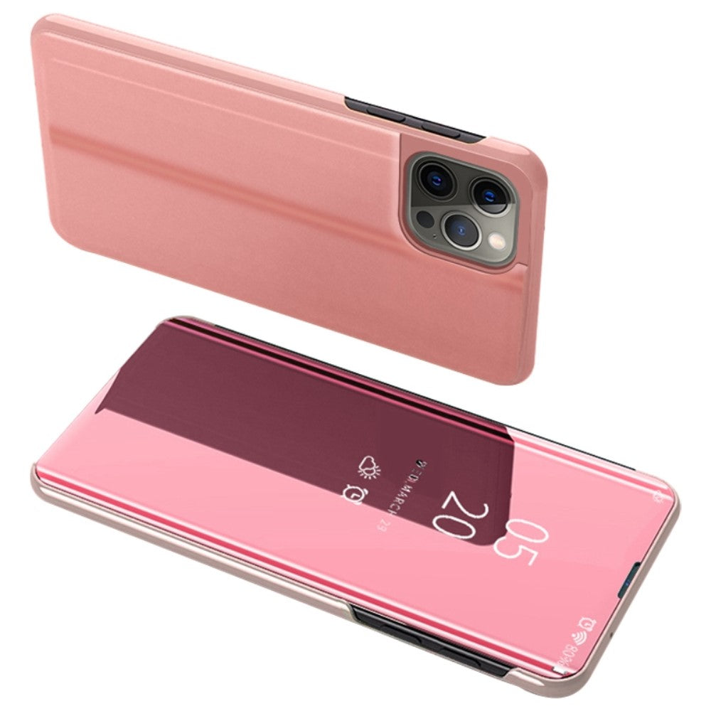 Window View Cover for iPhone 14 Pro Max - Rose Gold