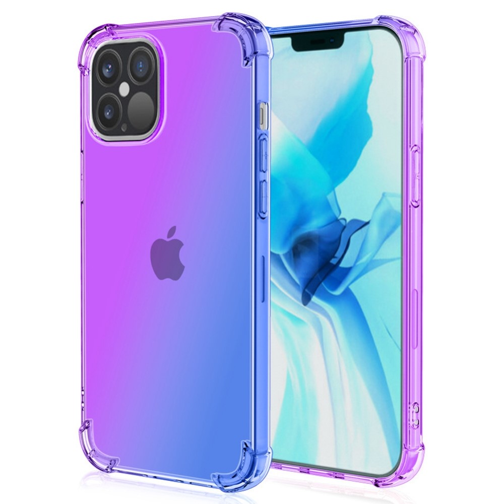 Gradient Design iPhone 14 case - Purple / Blue — Gradient