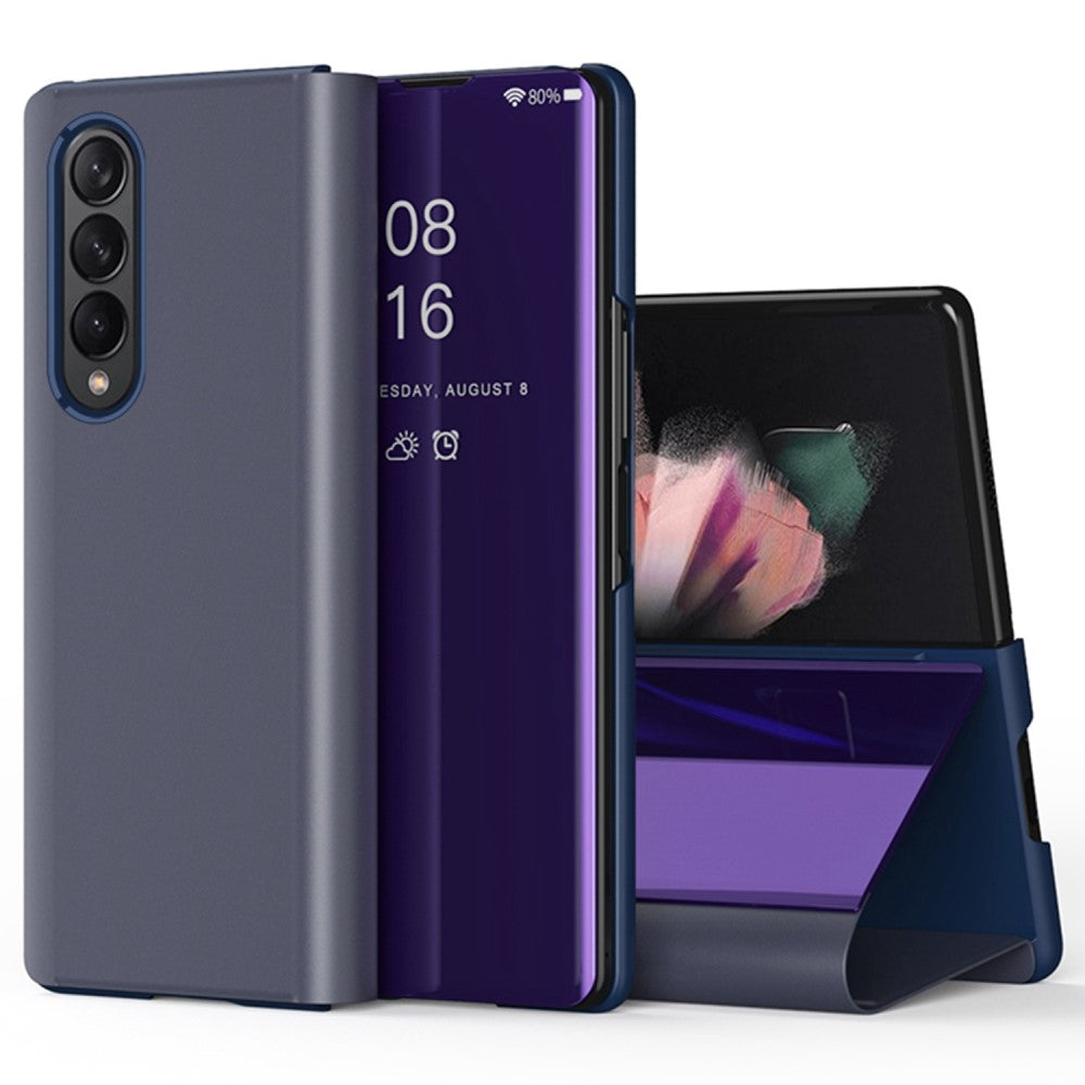 Samsung Galaxy Z Fold4 5G PU Leather Foldable cover - Purple