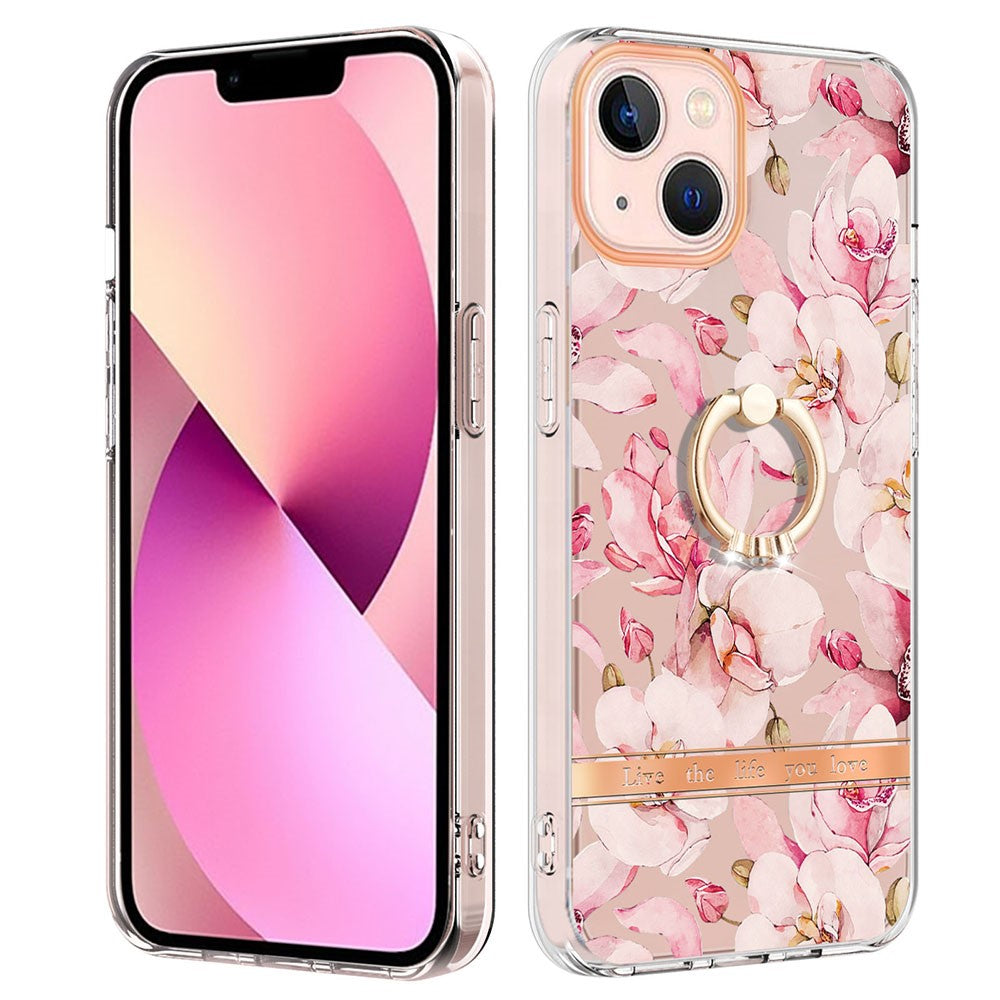 YB IMD-12 Series For iPhone 14 Case - Pink Gardenia