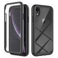 IPhone XR case with a screen protector - Black