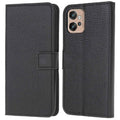 Motorola Moto G32 4G Shockproof PU Leather Flip Wallet Cover - Black — Övrigt
