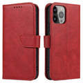 iPhone 14 Calf Texture cover - Red