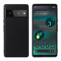 Textured Google Pixel 6a case - Carbon Fiber Texture — Textured