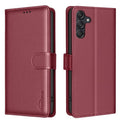 BINFEN COLOR Samsung Galaxy S24 Wallet Cover - Red — BINFEN