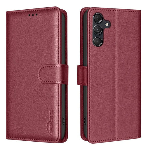 BINFEN COLOR Samsung Galaxy S24 Wallet Cover - Red — BINFEN