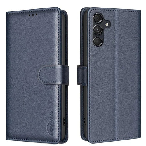 BINFEN COLOR Samsung Galaxy S24 Wallet Cover - Blue — BINFEN