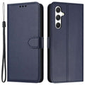 Samsung Galaxy S25 / S24 Wallet Cover with Strap - Blue — Samsung