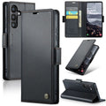 CASEME Samsung Galaxy S24 FE RFID blocking Wallet Cover - Black — CASEME