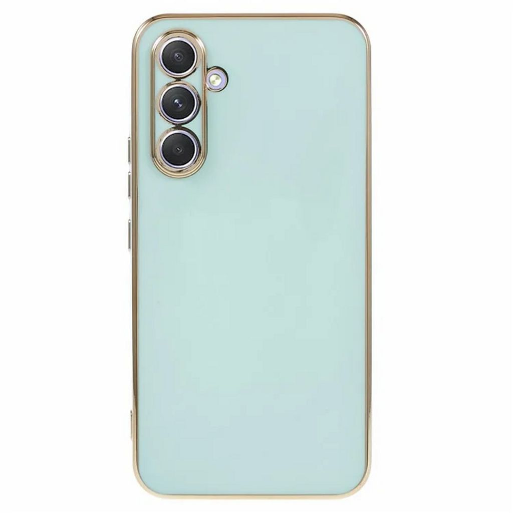 Samsung Galaxy S25 Plus Case with Gold Details - Mint