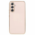 Samsung Galaxy S25 Plus Case with Gold Details - Pink