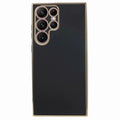 Samsung Galaxy S25 Ultra Case with Gold Details - Black
