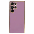 Samsung Galaxy S25 Ultra Case with Gold Details - Purple