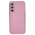 Samsung Galaxy S25 Case with Gold Details - Purple