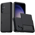 Samsung Galaxy S25 Plus Case with Card Holder - Black