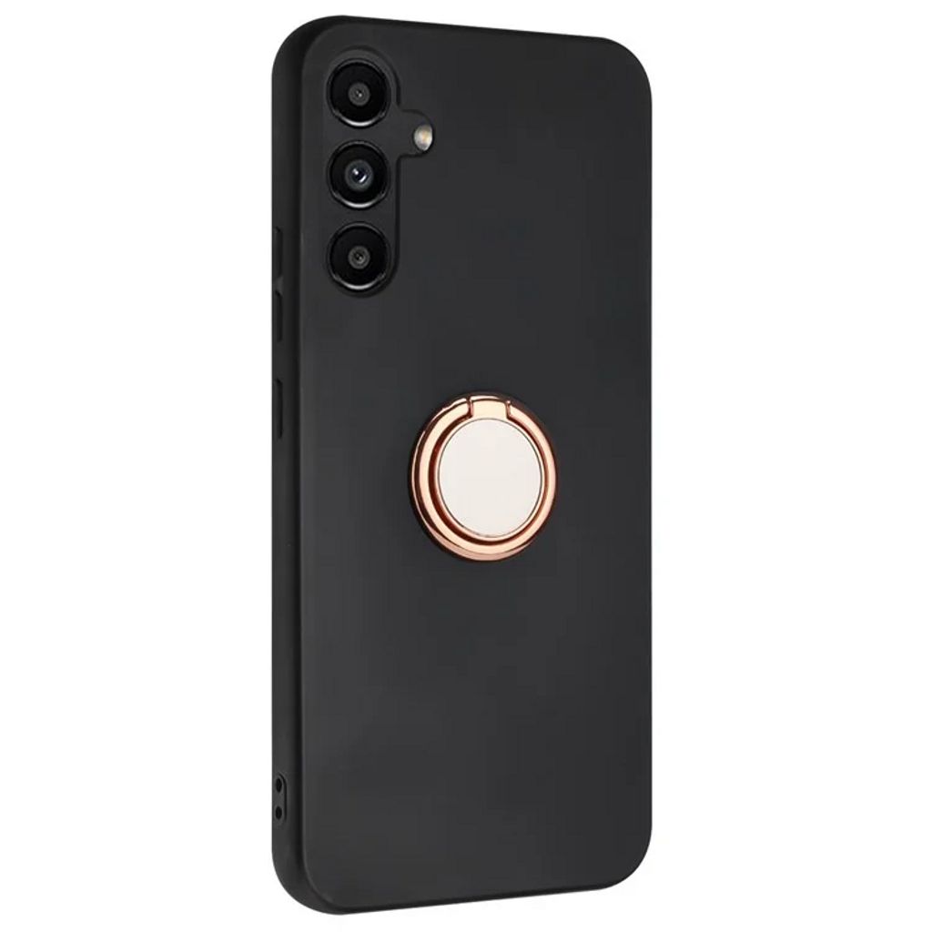 Samsung Galaxy S25 Case with Ring Holder - Rose Gold — Samsung