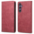 Samsung Galaxy S25 RFID Blocking Wallet Cover - Red — Samsung