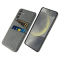 Samsung Galaxy S25 Case with Card Slots - Gray — Samsung