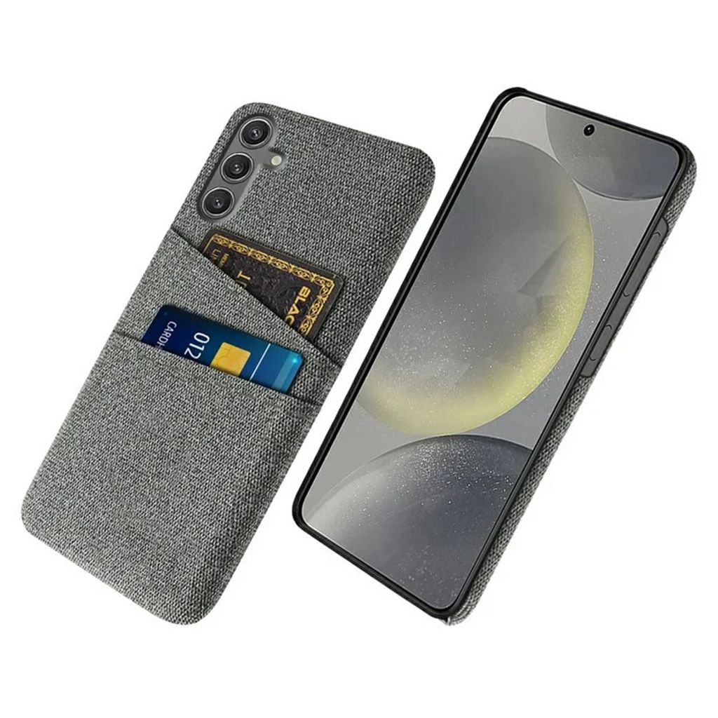 Samsung Galaxy S25 Case with Card Slots - Gray — Samsung