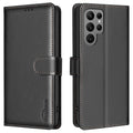 BINFEN COLOR Samsung Galaxy S25 Ultra Wallet Cover - Black — BINFEN