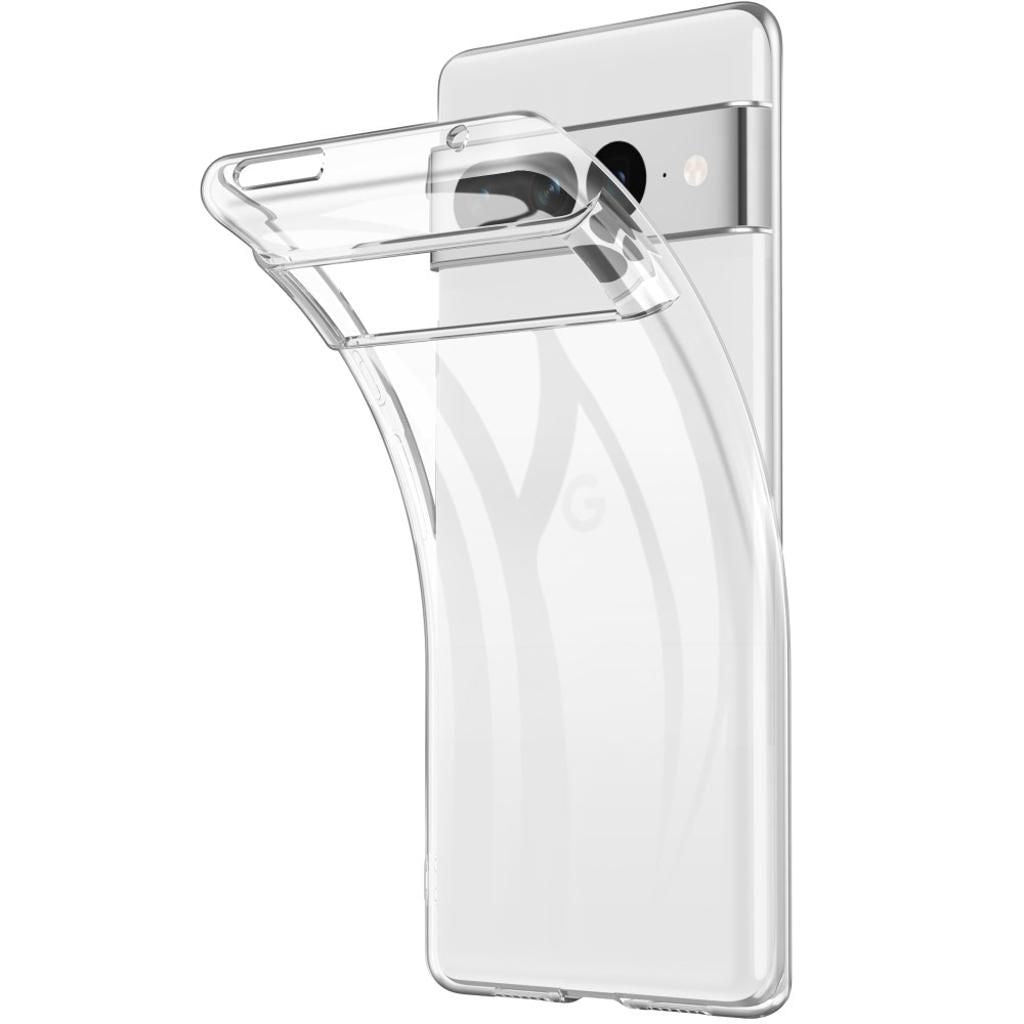 Shockproof Google Pixel 7 Pro TPU case - Transparent