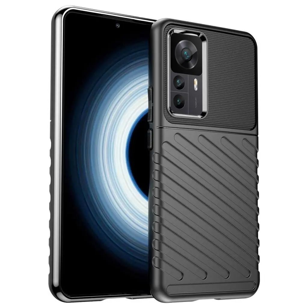 Shockproof Xiaomi 12T 5G/12T Pro 5G/Redmi K50 Ultra 5G case - Black