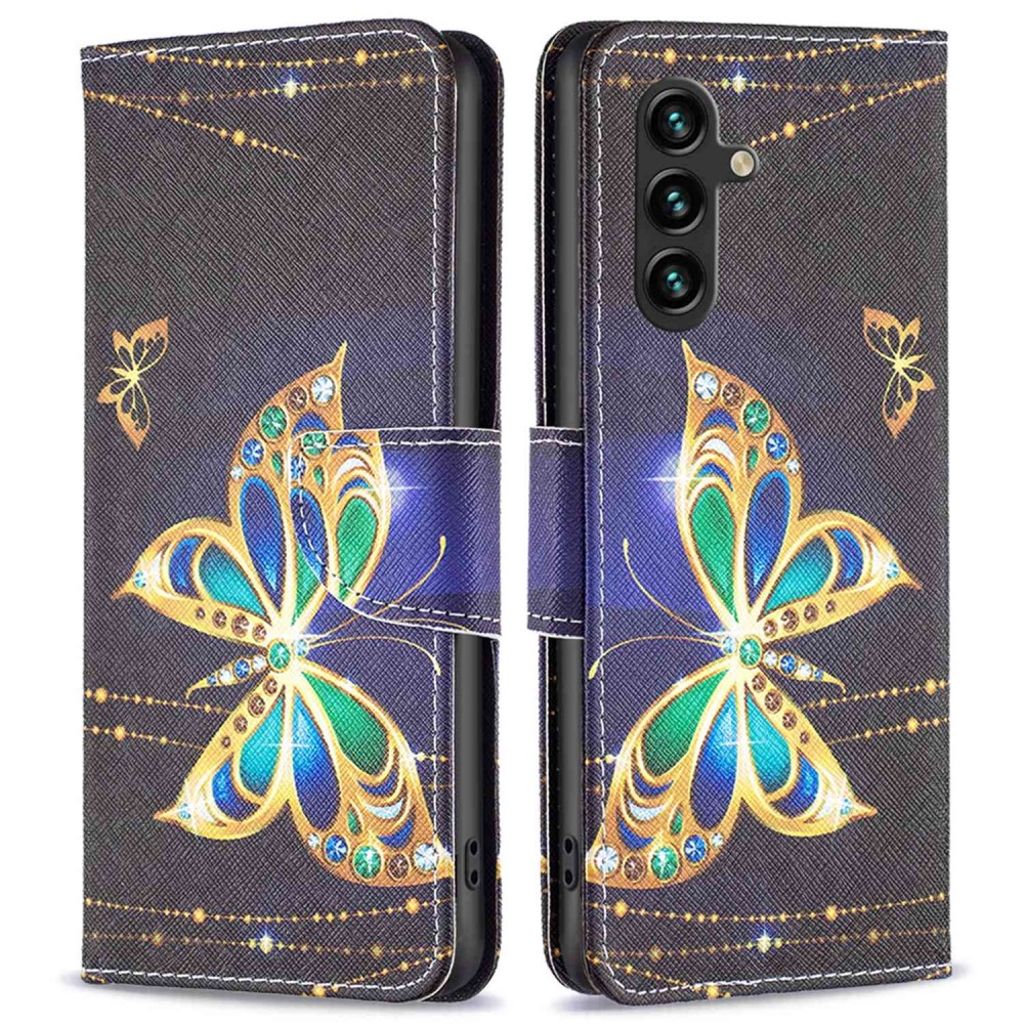 BF Samsung Galaxy A14 5G cover with a pattern - Jewelry Butterfly