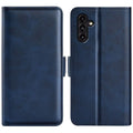 Samsung Galaxy A14 5G Calf Texture cover - Blue — Samsung