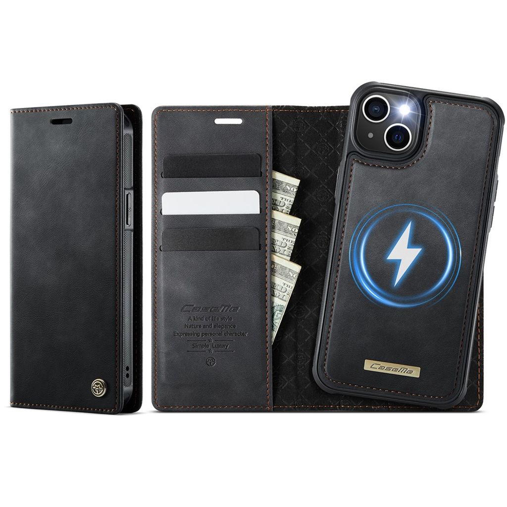 CASEME iPhone 14 Plus / iPhone 15 Plus Cover with MagSafe - Black