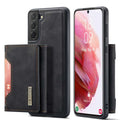 DG.MING M2 2in1 Samsung Galaxy S23 case with a wallet - Black