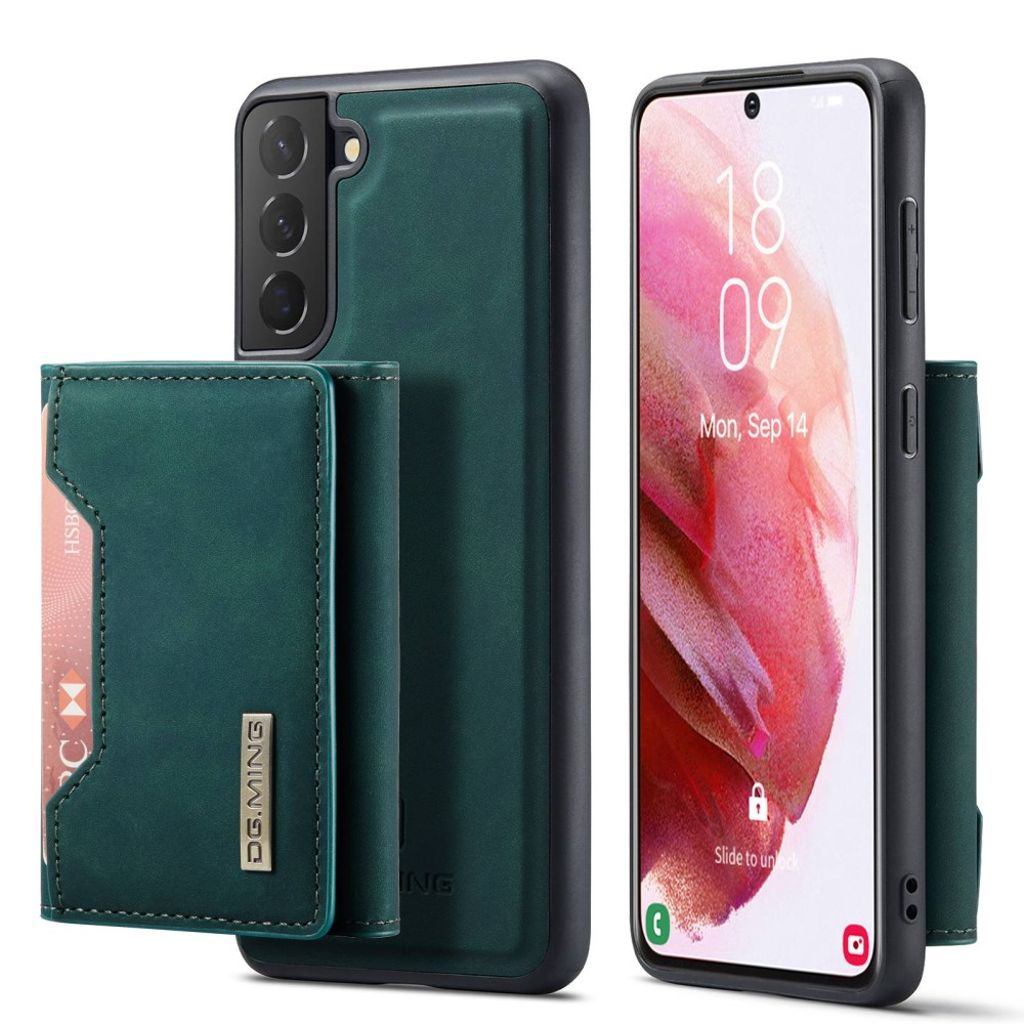DG.MING M2 2in1 Samsung Galaxy S23 case with a wallet - Green — DG.MING