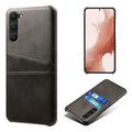 Protective Samsung Galaxy S23 Plus case with a card holder - Black — Protective