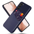 Samsung Galaxy S23 Plus Case with card holder - Blue