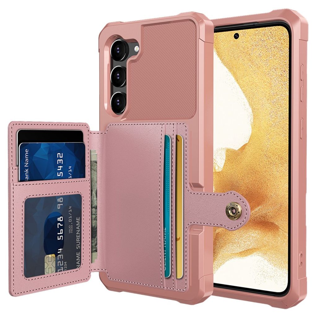 ZM03 Samsung Galaxy S23 Plus case with a wallet - Pink — ZM03