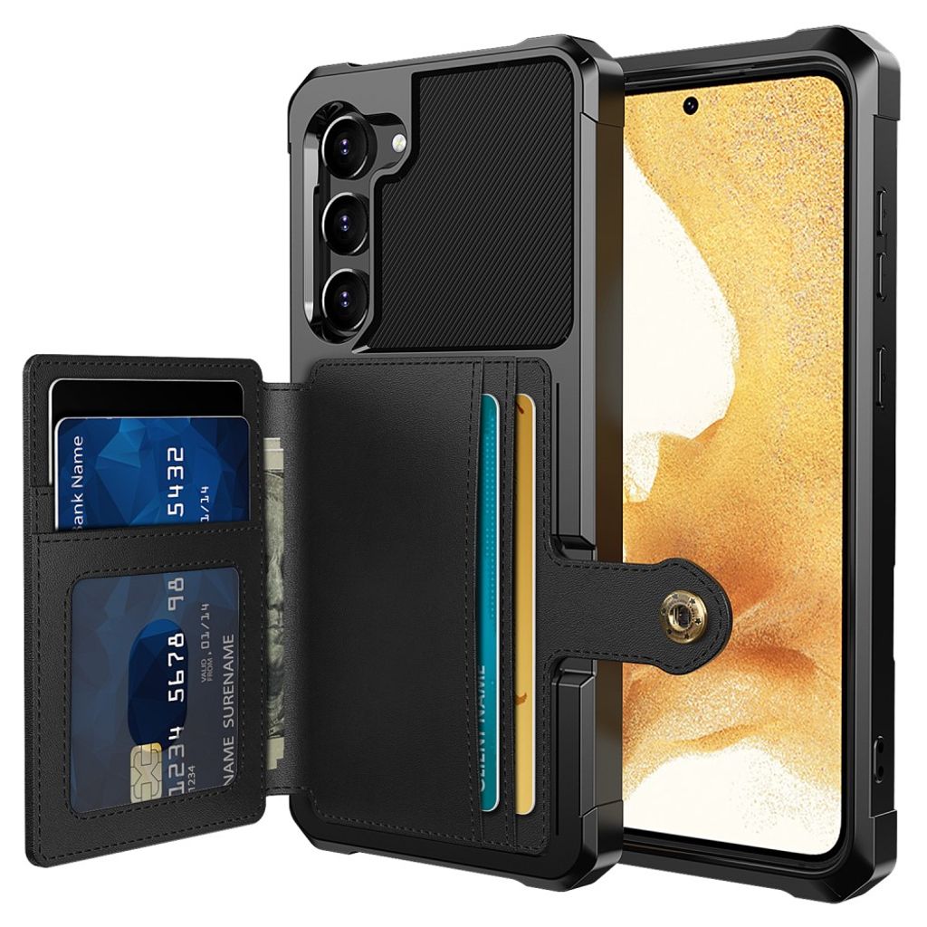 ZM03 Samsung Galaxy S23 Plus case with a wallet - Black